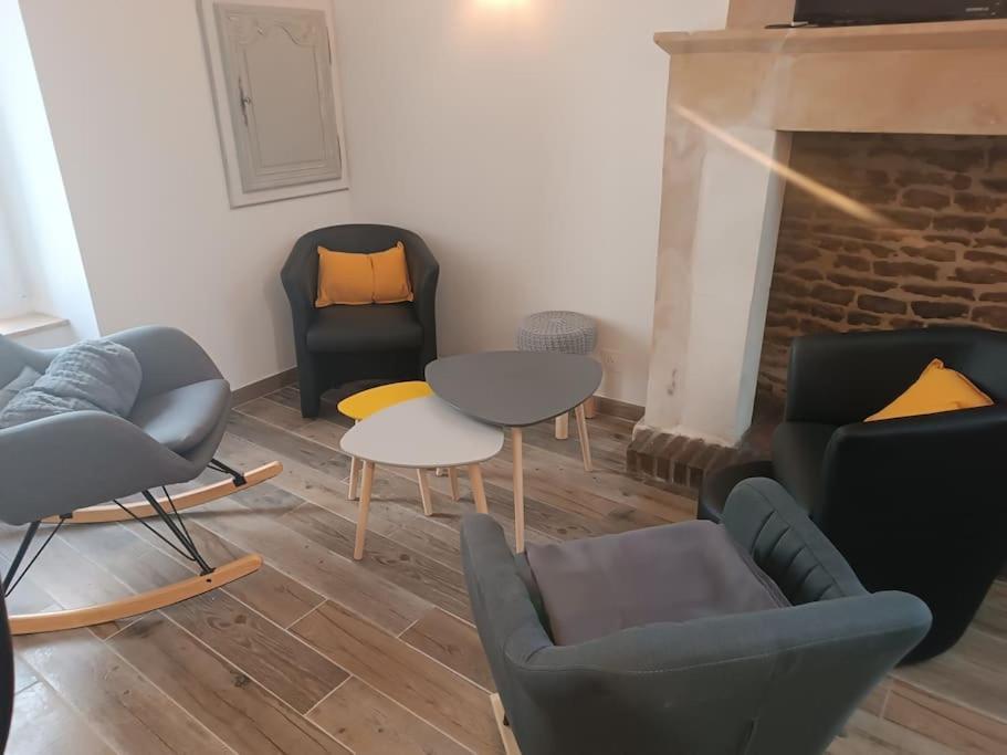 Villa Les Deux Pieds Sous La Couette Saint-Aubin-Sur-Mer  Esterno foto